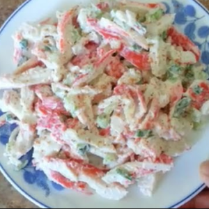 Imitation Crab Meat Salad