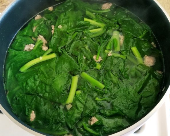 spinach soup recipe