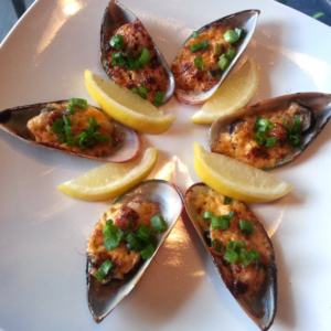 japanese baked mussels recipe