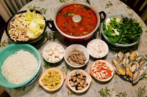 Thai Tom Yum Hot Pot Recipe