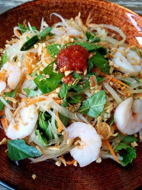 Green Papaya Salad With Shrimp Recipe