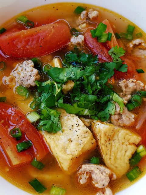 Vietnamese Tofu Soup Recipe