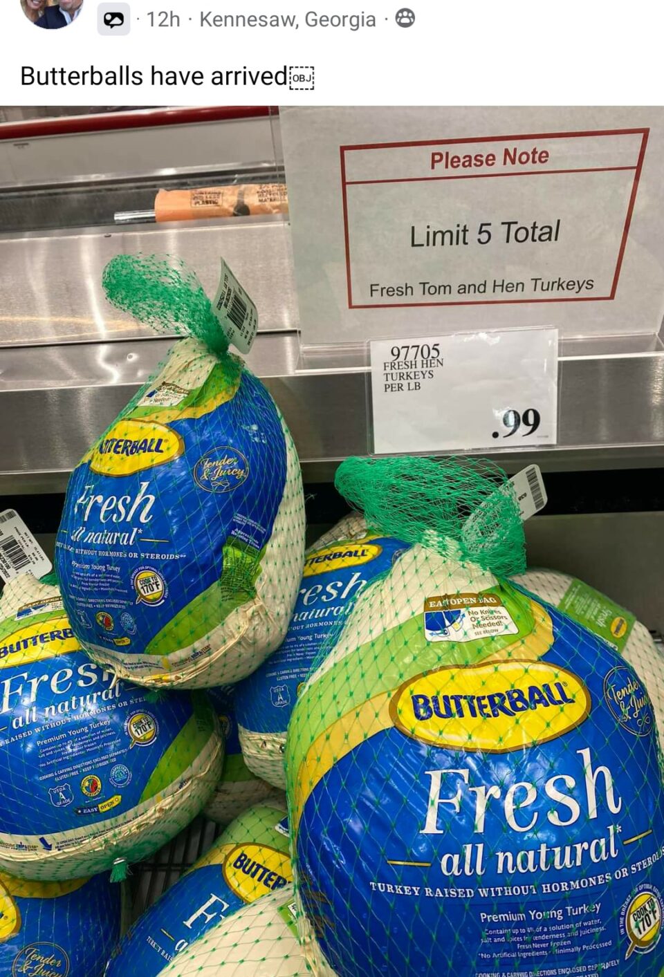 COSTCO BUTTERBALL FRESH YOUNG TURKEY Eat With Emily