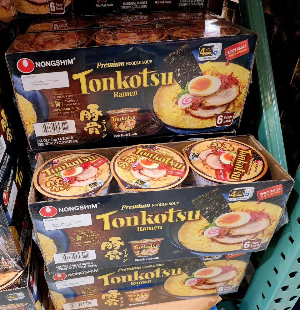 COSTCO NONG SHIM TONKOTSU RAMEN BOWLS Eat With Emily