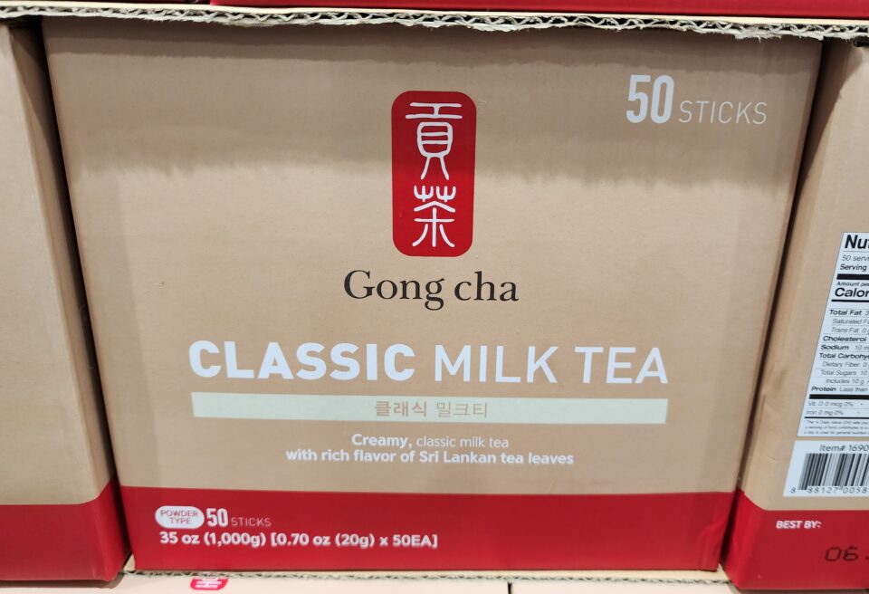 COSTCO GONG CHA CLASSIC MILK TEA Eat With Emily